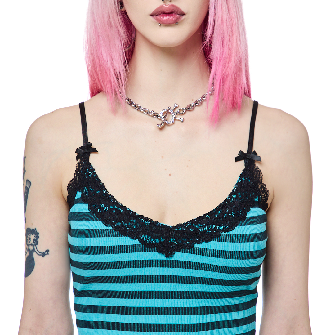 Daytona Tank - Blue Stripes – HeavenSent