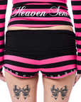 Eclipse Foldover Shorts - Pink