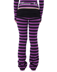 Eclipse Foldover Pants - Purple