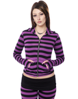 Eclipse Zip Up - Purple