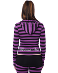 Eclipse Zip Up - Purple