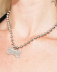 Heavenly Bone Ballchain Necklace