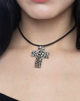 Maneater Cross Necklace