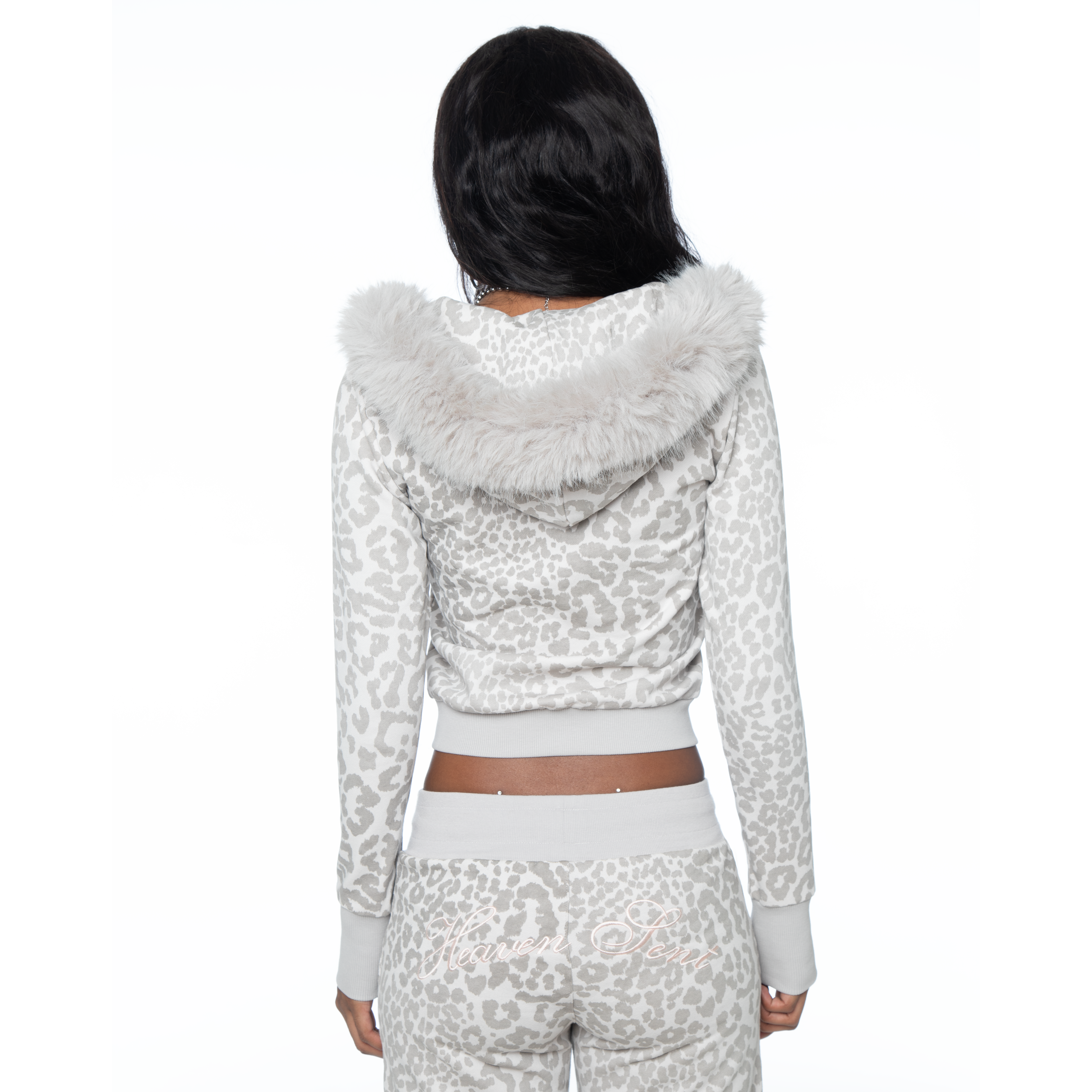 Essential Hoodie - Snow Leopard