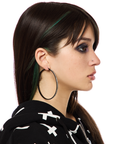 Bling Hoops - Black