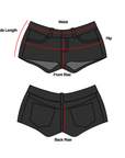 Obsidian Denim Shorts
