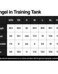 Angel in Training Tank - Black