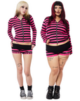 Eclipse Foldover Shorts - Pink