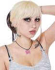 Knux Necklace - Pink