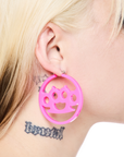 Bruiser Hoops - Pink
