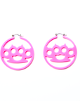 Bruiser Hoops - Pink