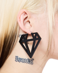 Icy Hoops - Black