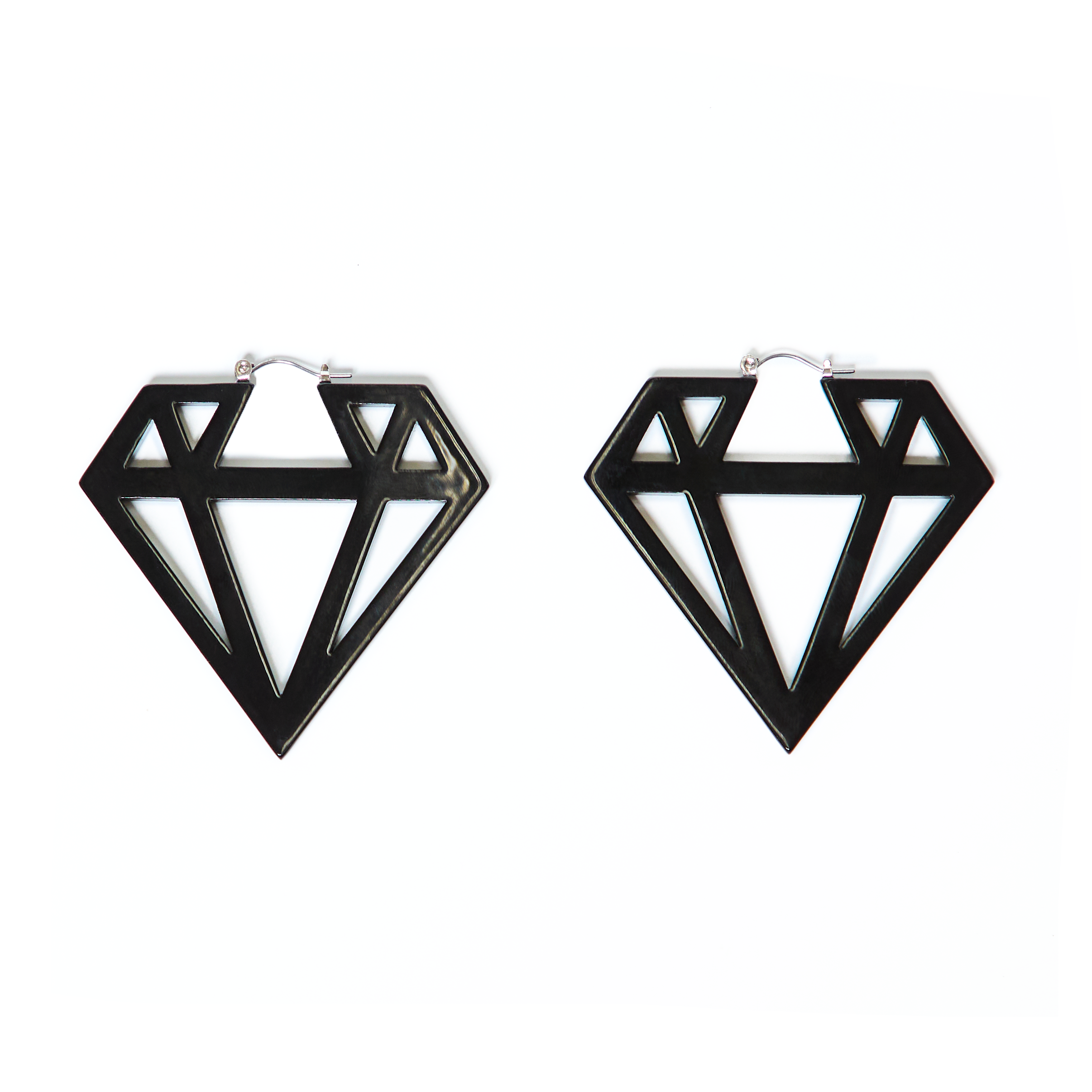 Icy Hoops - Black