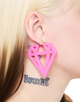 Icy Hoops - Pink
