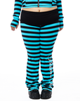 Eclipse Foldover Pants - Teal