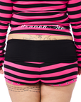 Eclipse Foldover Shorts - Pink
