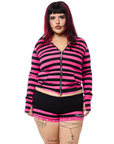 Eclipse Zip Up - Pink