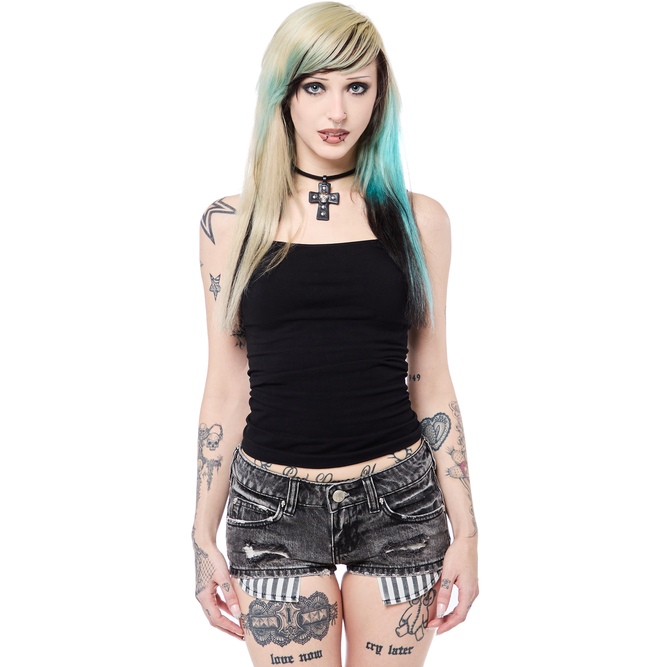 Jade Denim Shorts