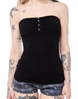 Carmen Tube Top - Black