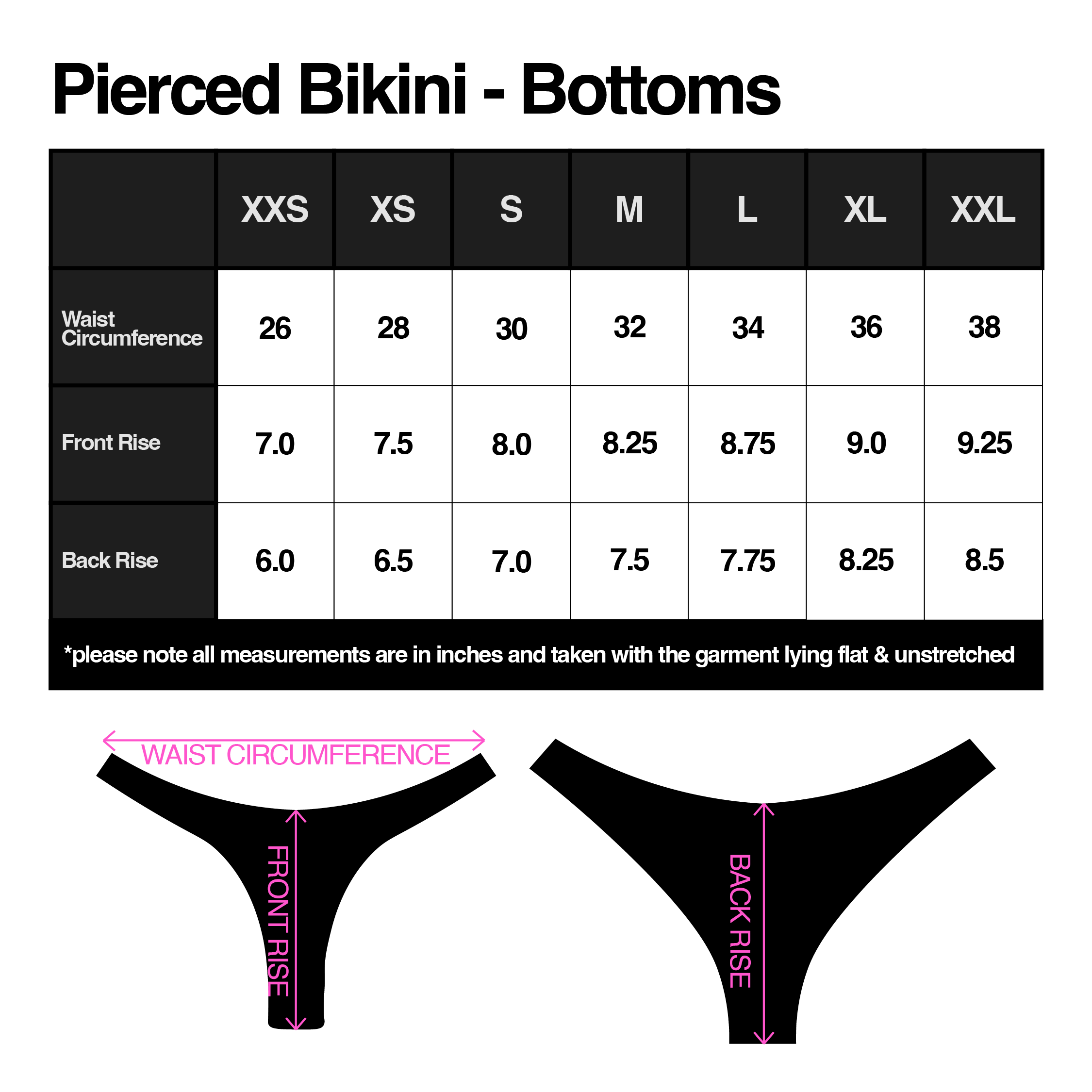 Pierced Bikini - Bottoms