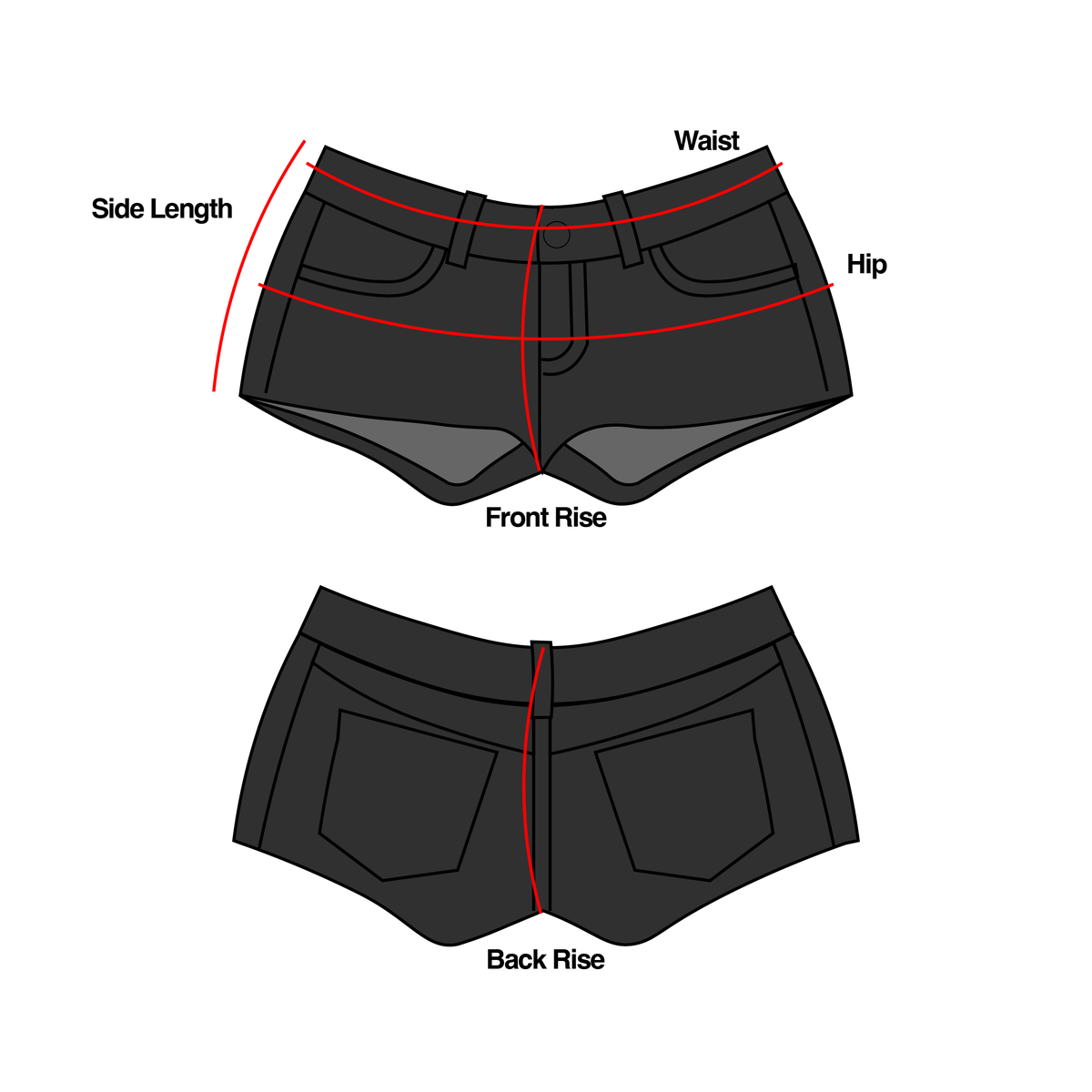 Salem Denim Shorts