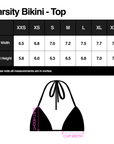 Varsity Bikini - Top