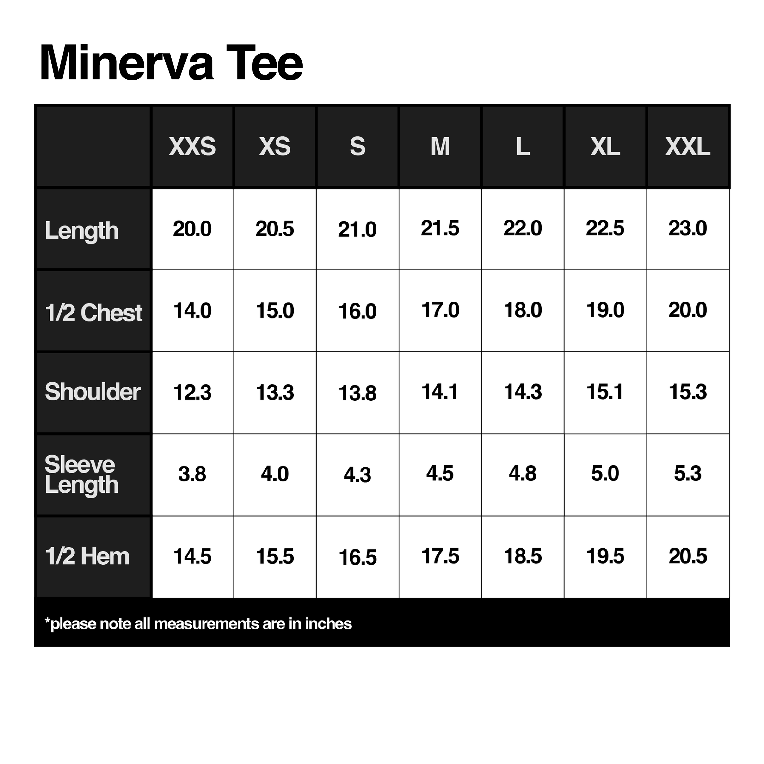Minerva Tee