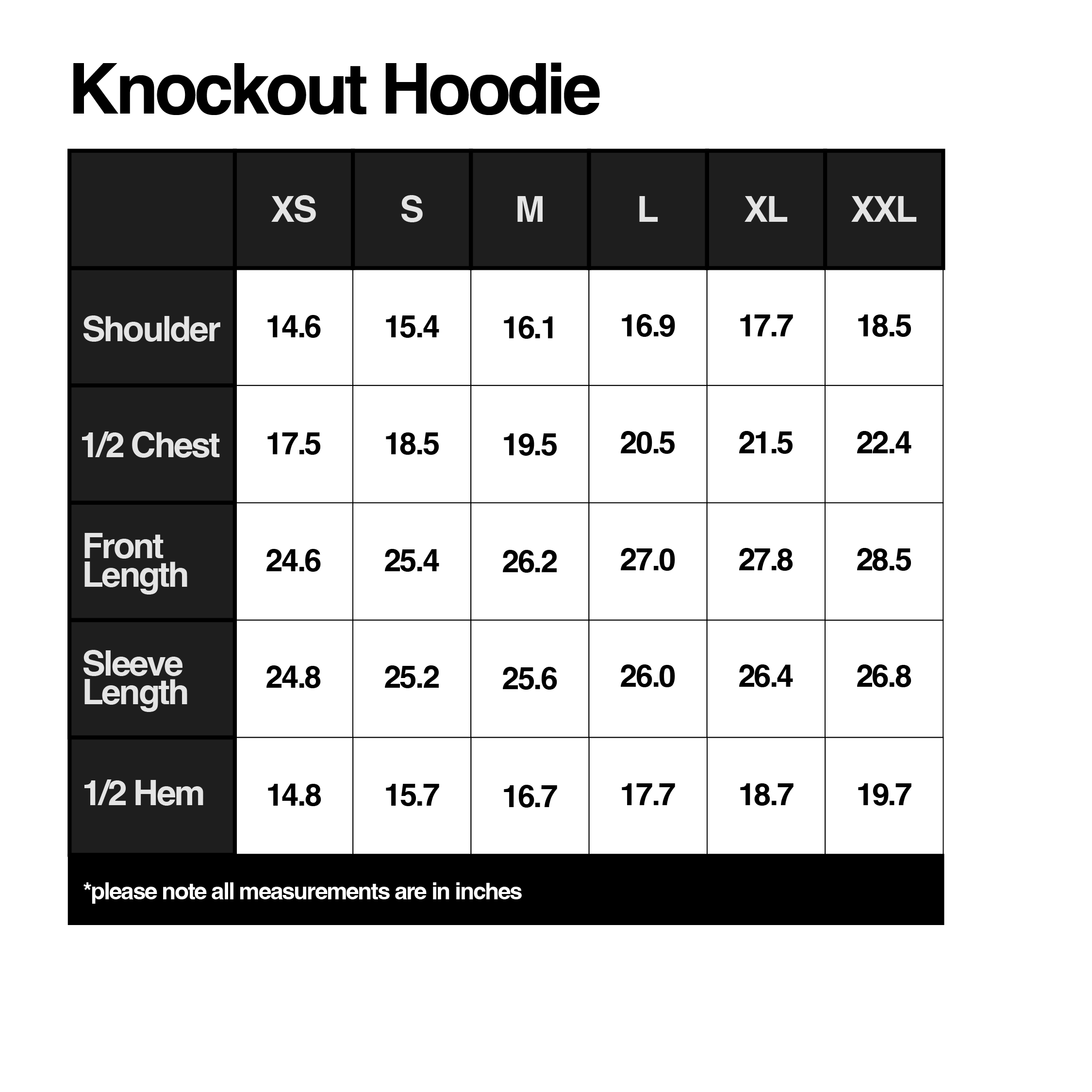 Knockout Hoodie