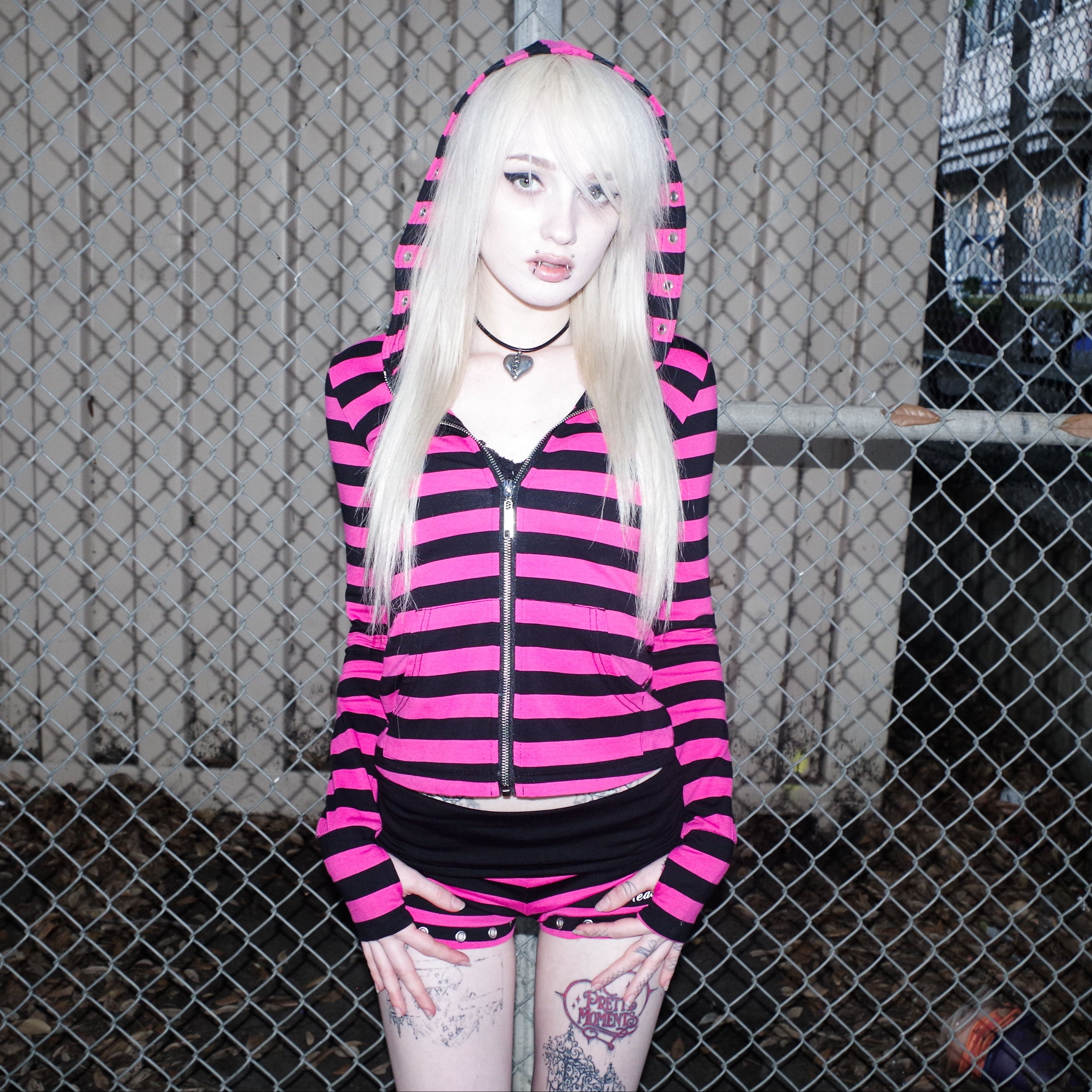 Eclipse Zip Up - Pink – HeavenSent