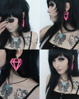 Icy Hoops - Pink