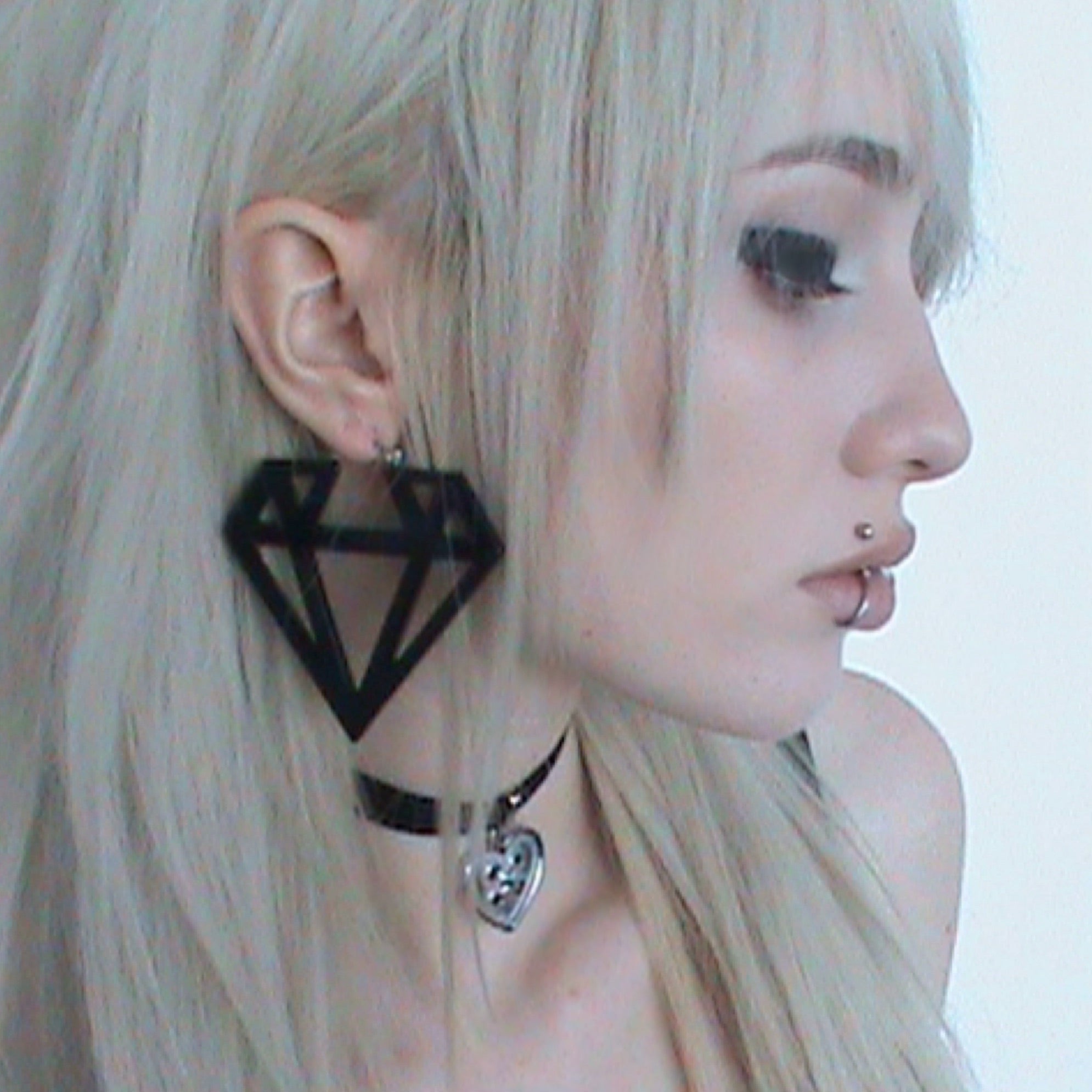 Icy Hoops - Black