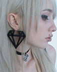 Icy Hoops - Black
