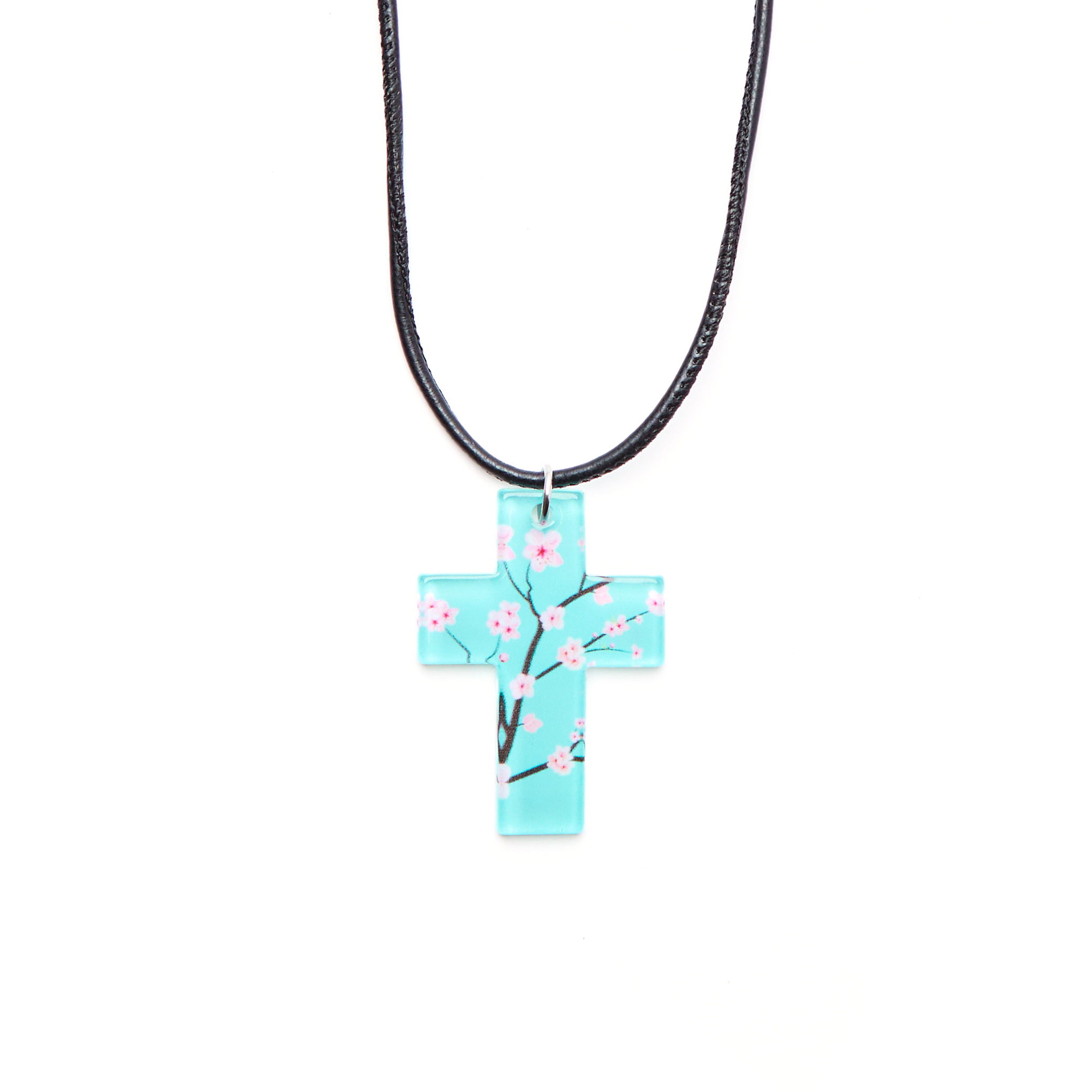 Ginseng Cross Necklace