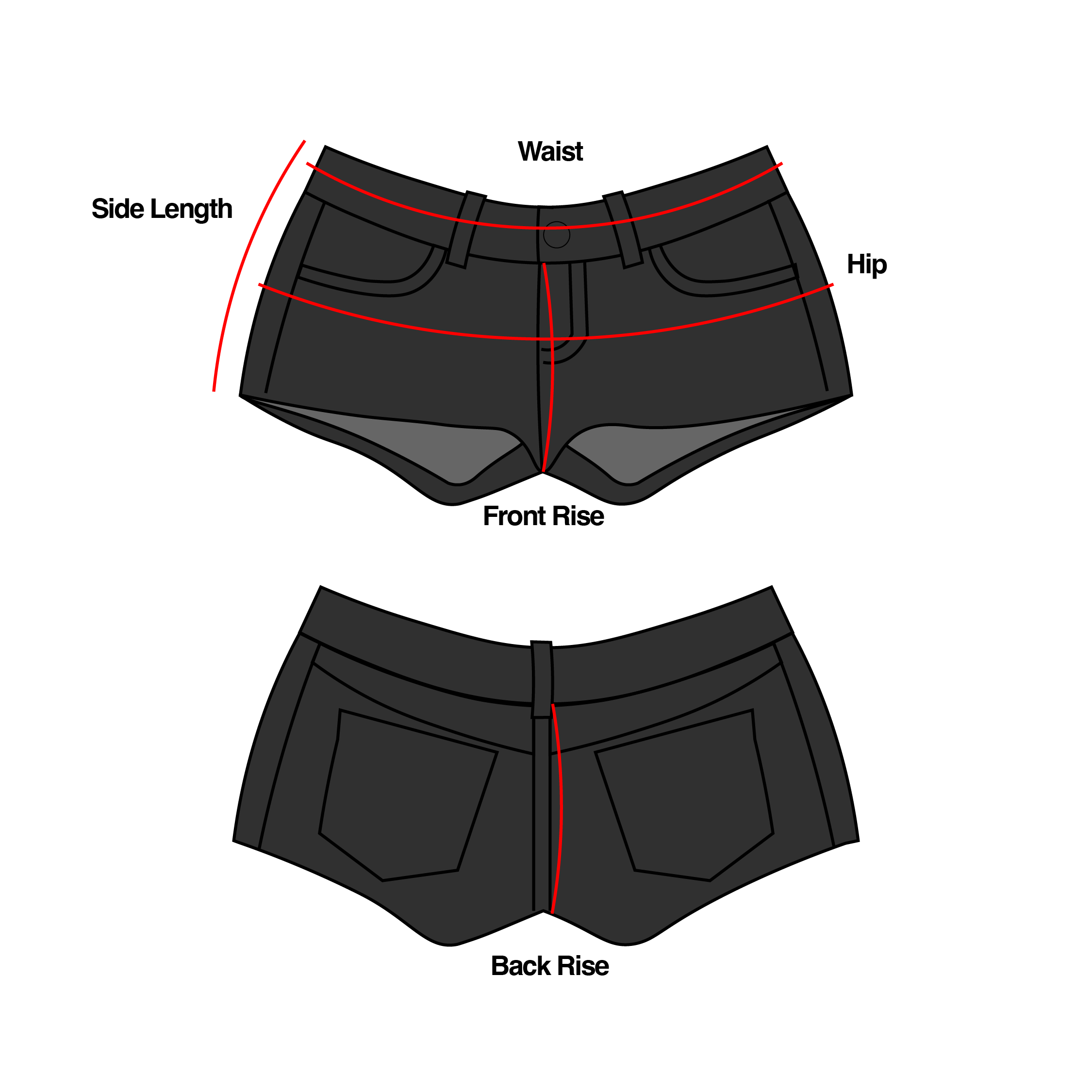 Salem Denim Shorts