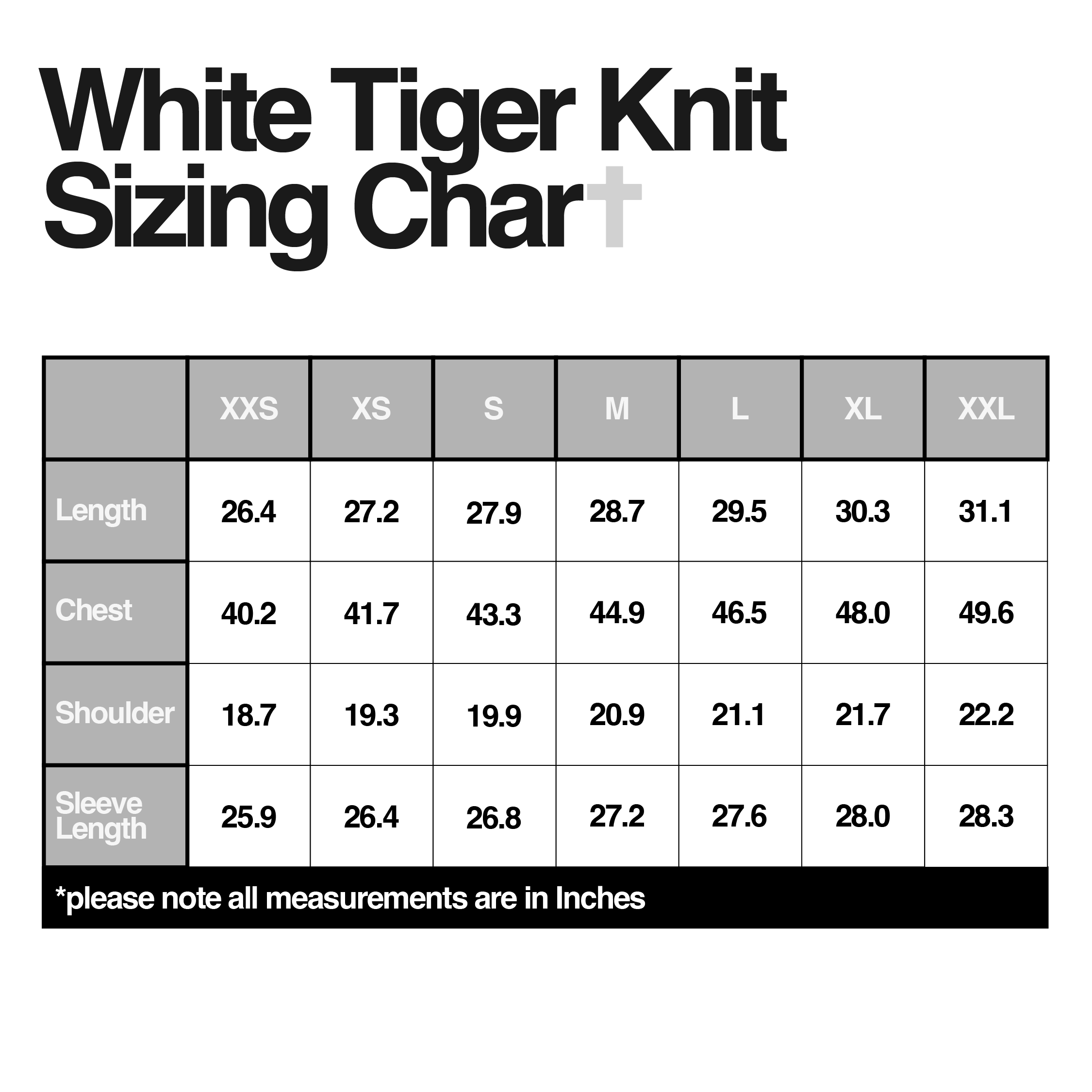 White Tiger Knit Hoodie