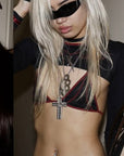 XL Ego Cross Necklace
